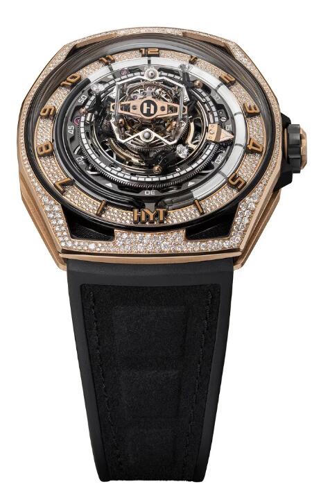 Review Replica HYT Conical Tourbillon Infinity Diamonds H03242-A watch